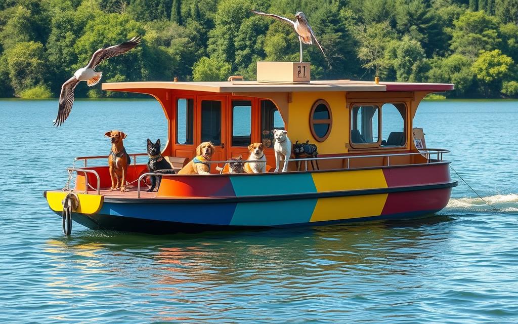 Houseboating with Pets