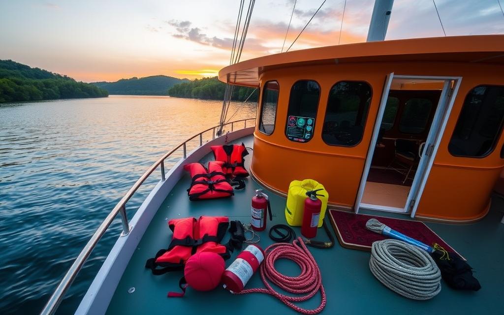 How to Stay Safe on a Houseboat Trip