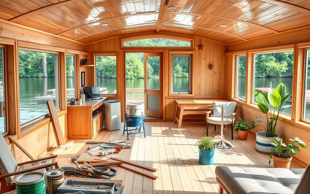 DIY Houseboat Renovation Ideas